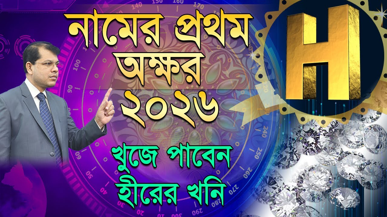 নামের প্রথম অক্ষর H । ২০২৬ সাল কেমন যাবে। Astrology Rashifal 2026 | Astrologer-Dr.K.C.Pal