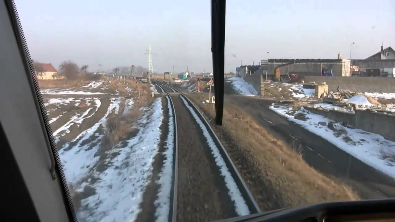 KOLEJWIZJAinfo SA132 WOLSZTYN-POZNAŃ 1/6 -- Cab Ride przejazd w kabinie