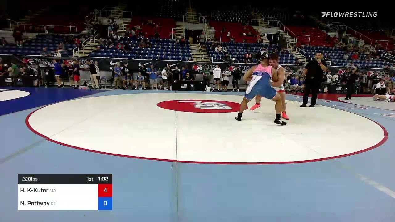 220 Lbs Consi Of 32 #2 - Hampton Kaye-Kuter, Massachusetts Vs Nehemias Pettway, Connecticut 64f4