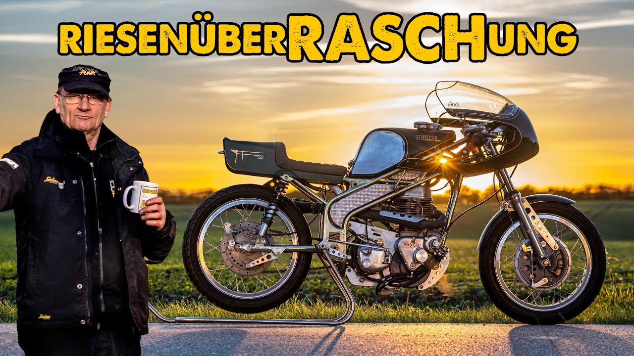 Друг построил мне гоночный велосипед | RASCH Custom 500ccm | Функциональная точка Энди