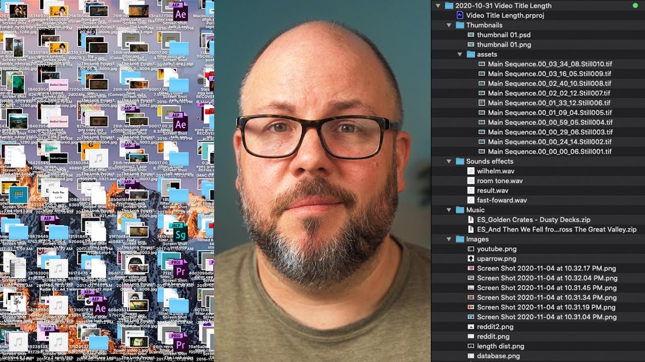 The Best FOLDER STRUCTURE for Video Editing (Premiere Pro & Others)
