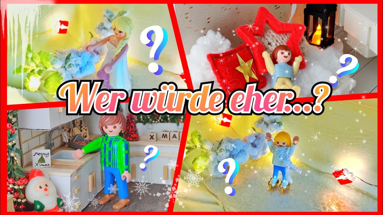 Wer Würde Eher? Mit Familie Freundorfer Playmobil Edition - Playmobil Film Deutsch