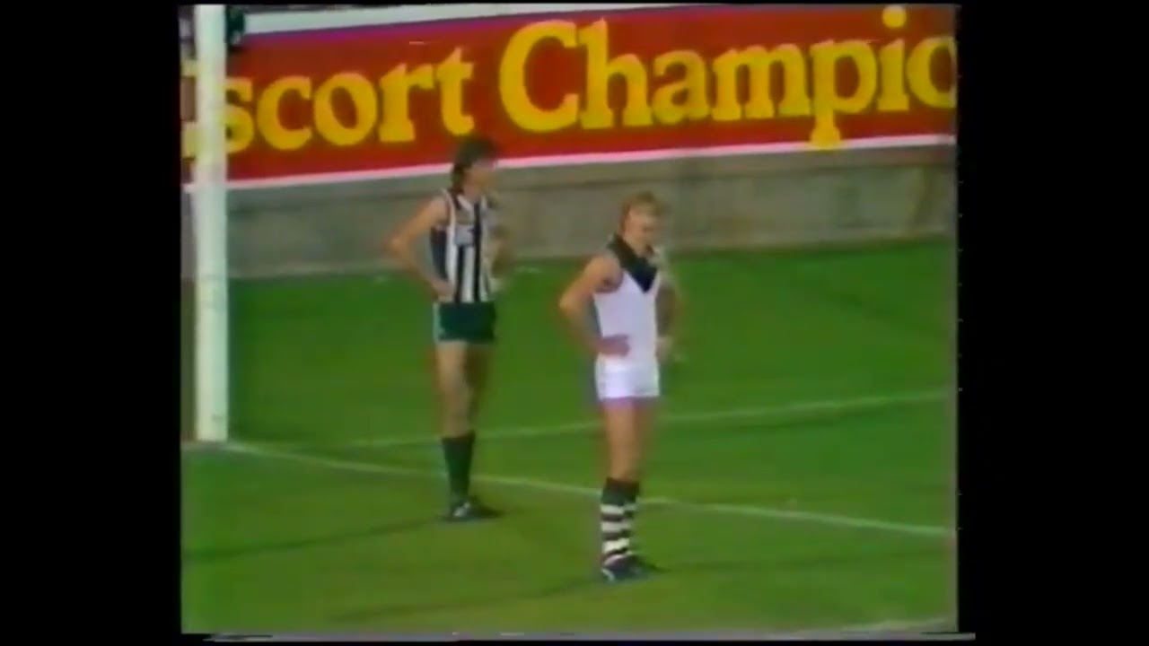Swan Districts v Collingwood 1982 Escort Cup 2nd Quarter
