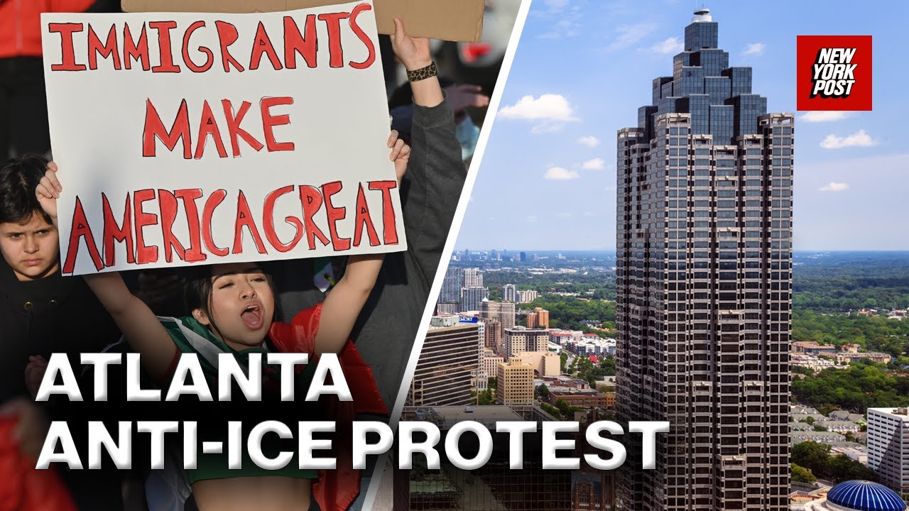 Live: Anti-ICE protests in Atlanta