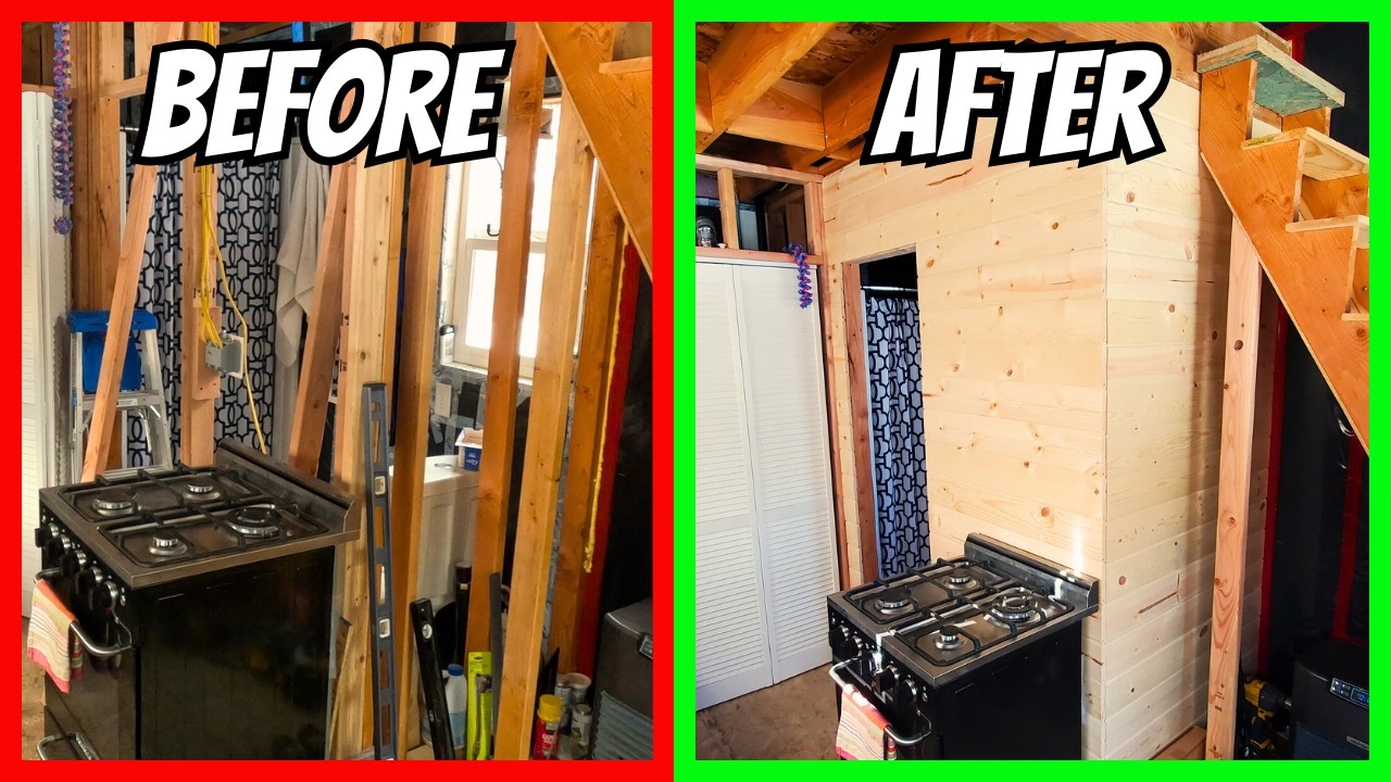 FINALLY Finishing My Alaska Cabin Walls