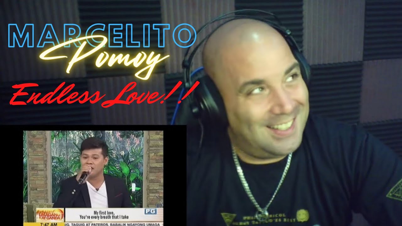 Marcelito Pomoy Reaction  1st time hearing (Endless Love) Shakes - P Reacts