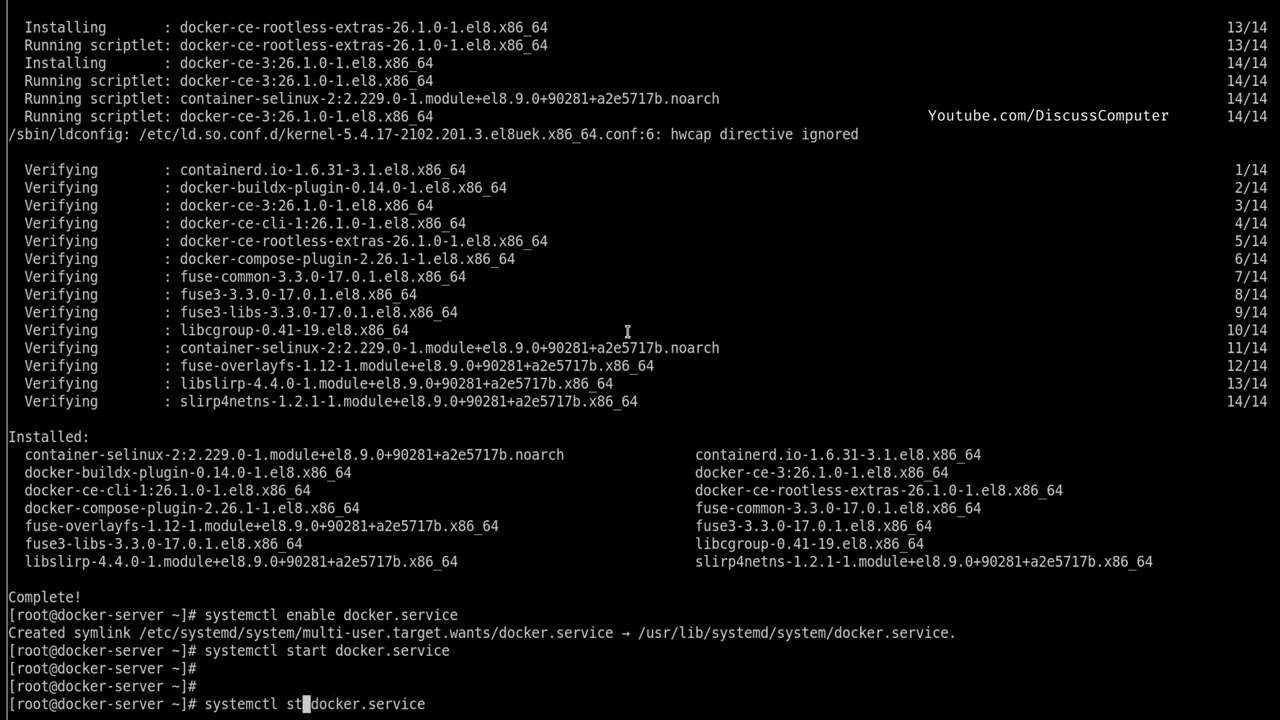 How to Install docker on Linux in a few easy steps - Redhat Linux - Oracle Linux - Rocky Linux
