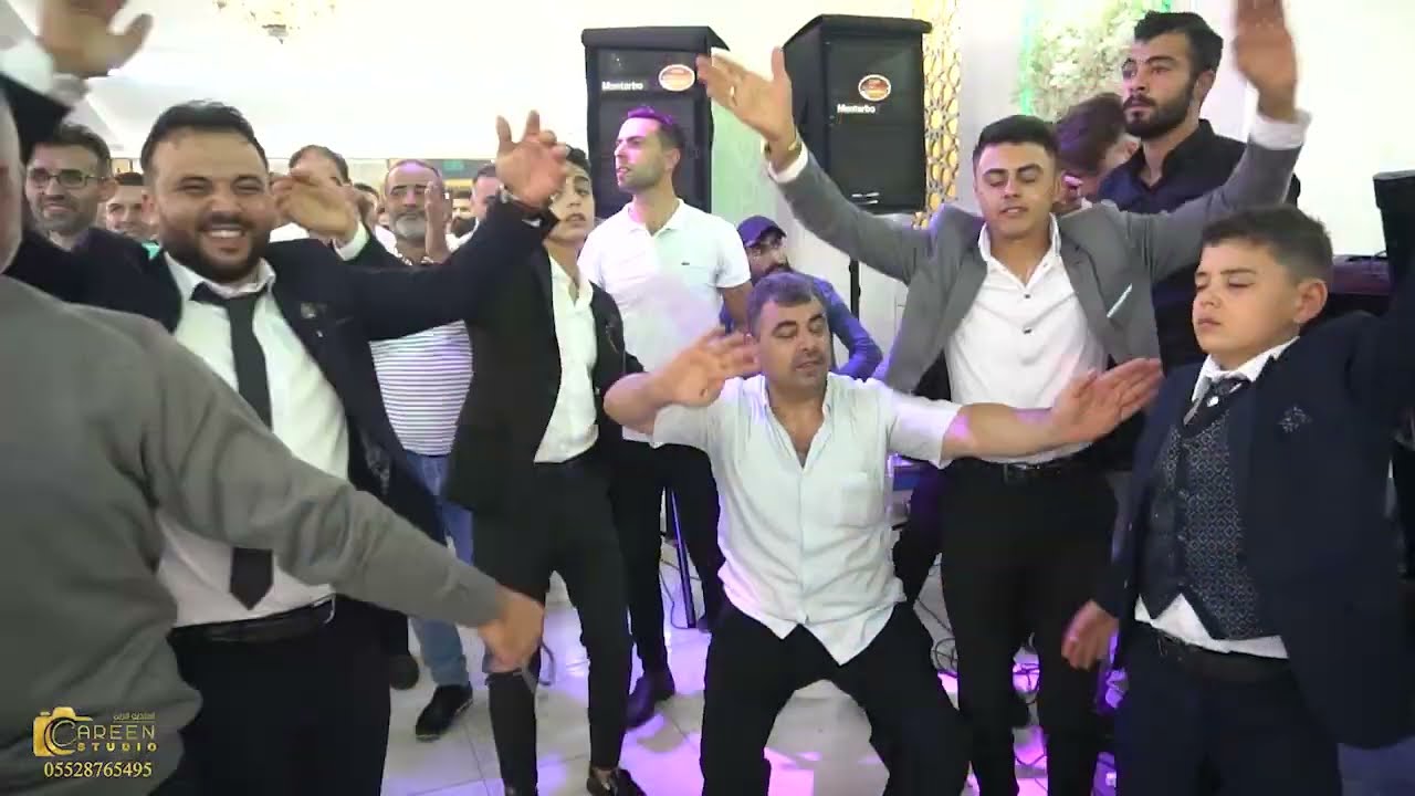 افراح ال حنورة حفل زفاف العريس ( ابراهيم حنورة ) مع الفنان طالب خالد ج 2