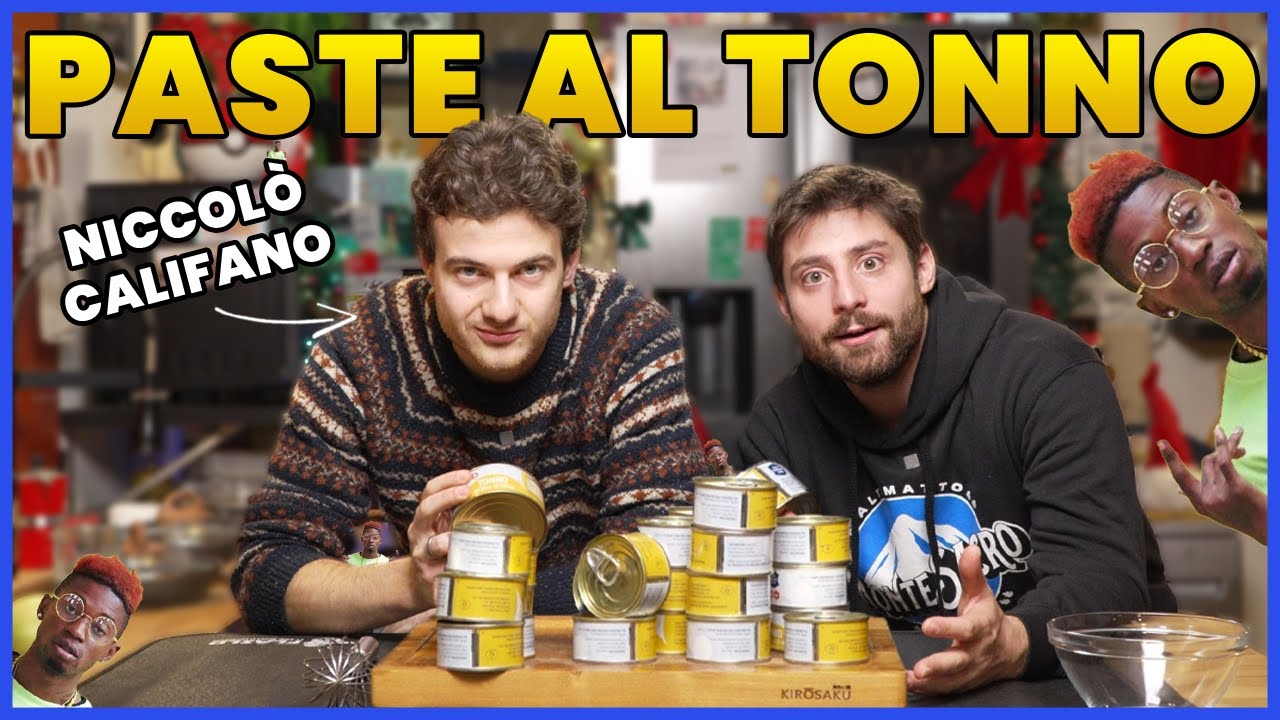 TUTTE le PASTE AL TONNO con NICCOLÒ CALIFANO | PRATTQUELLO