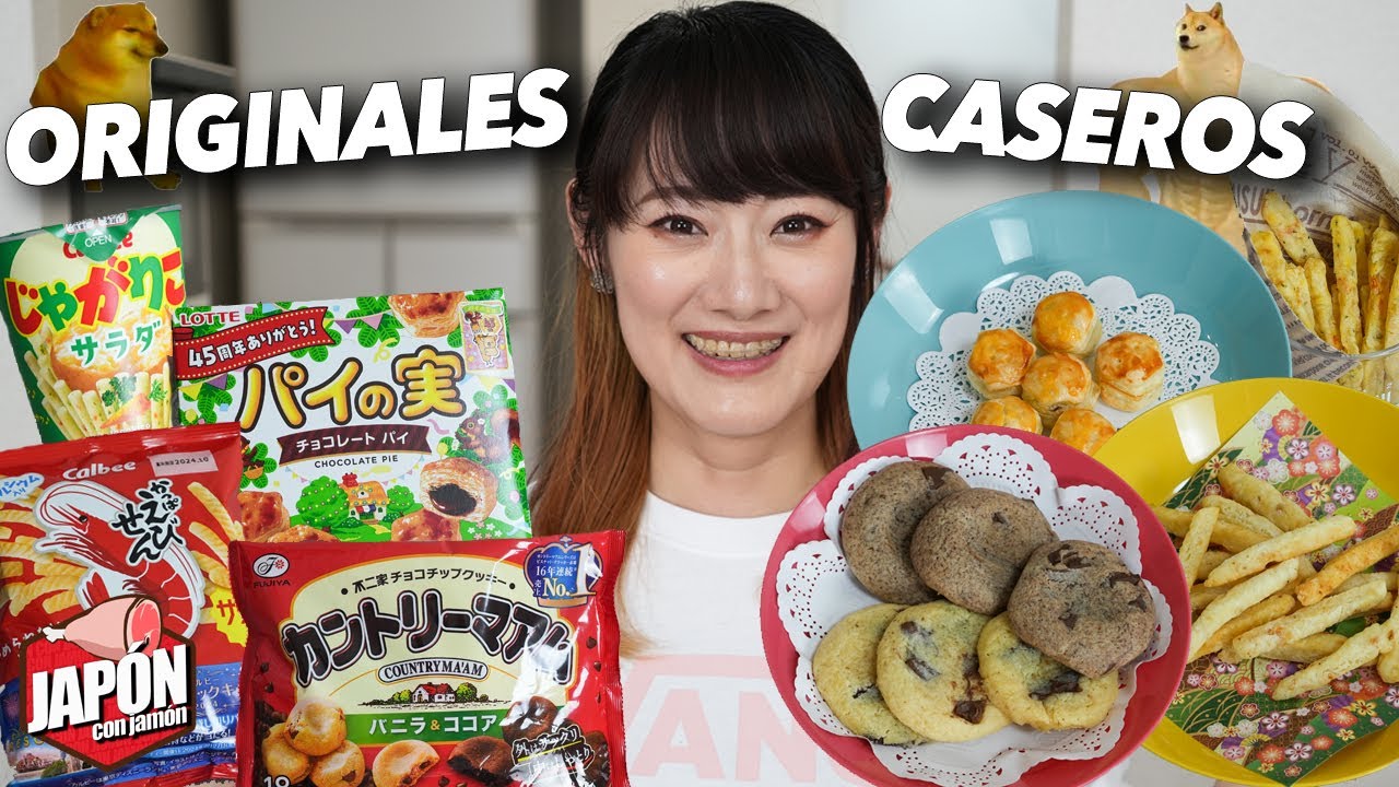 Imito los DULCES JAPONESES más FAMOSOS ¡Receta fácil!