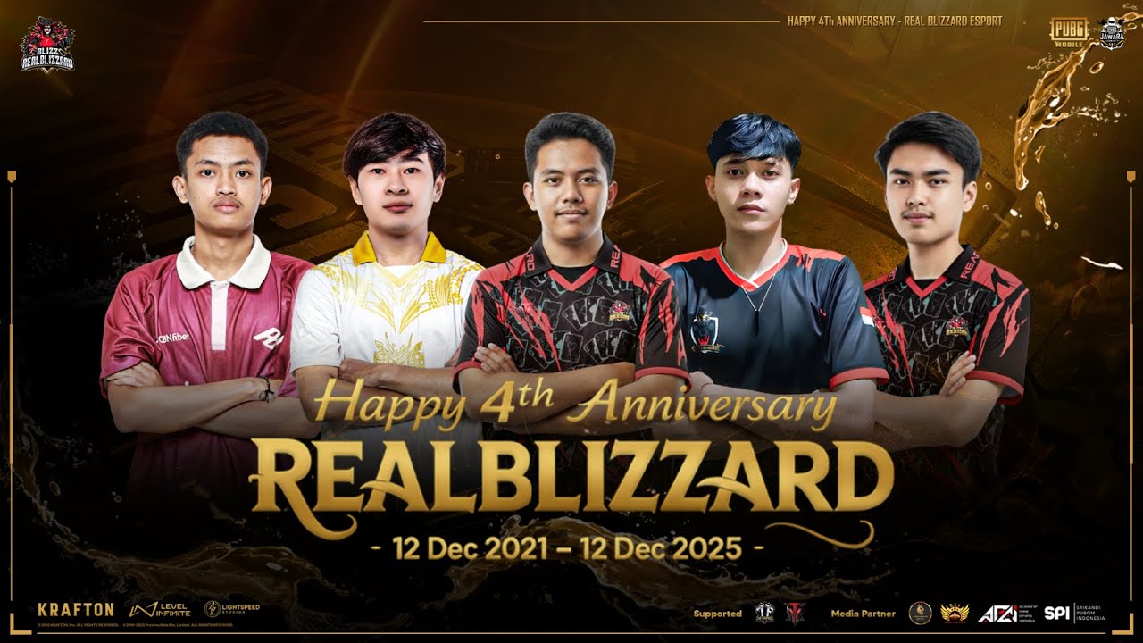 TOURNAMENT LEAGUE GROUP A Vs B - 4Th ANNIVERSARY REALBLIZZARD | PUBG Mobile