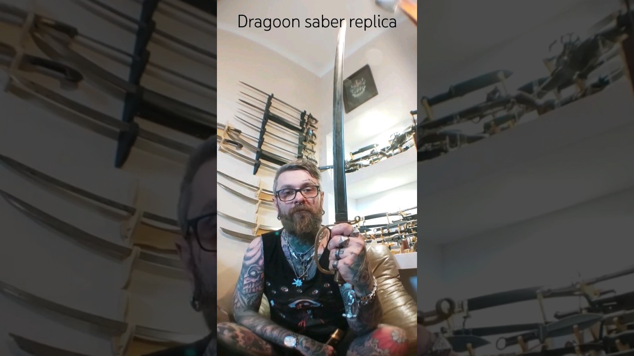 Dragoon saber replica #military #militaria #martialarts #history #historical #historia #saber #sword