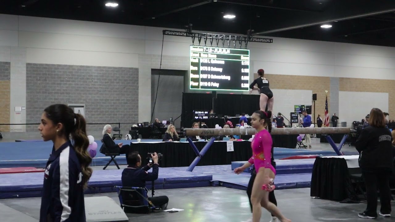 4.11.25 Regionals  Level 9 Beam  9.175