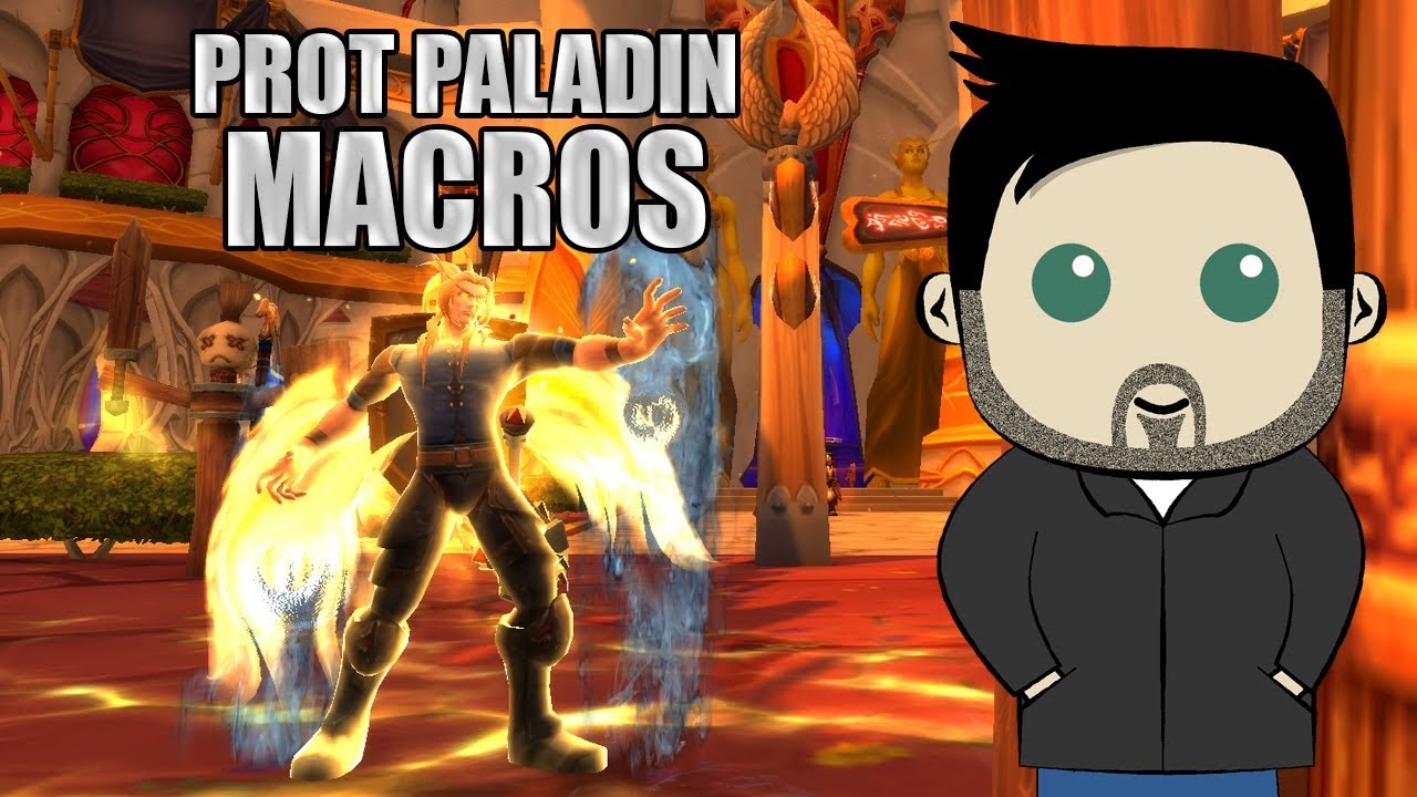 Protection Paladin GSE Macros for BFA!