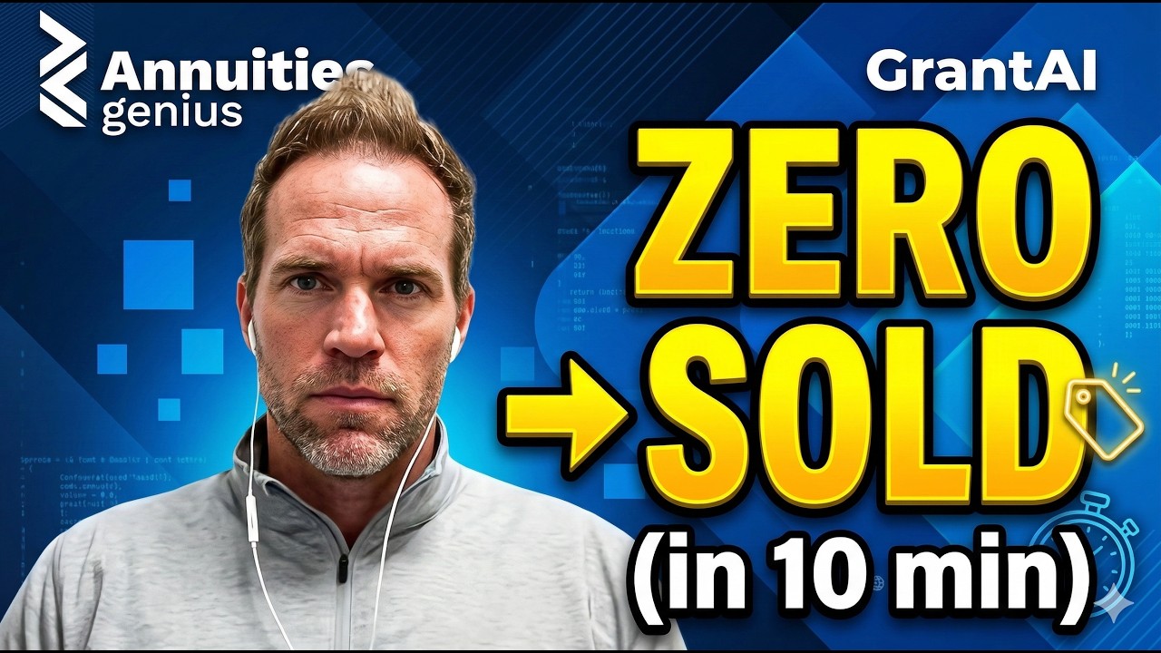 Never Sold an Annuity? Here's How AI Builds Your Entire Sales Process in 10 Minutes | Masterclass