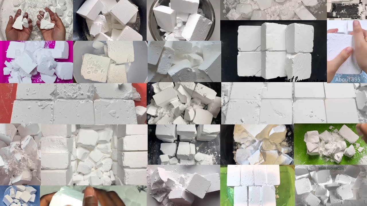 20+ edits of soft, buttery old BSN & ADER gymchalk crushing ASMR by various creators : fresh chalk 🤍