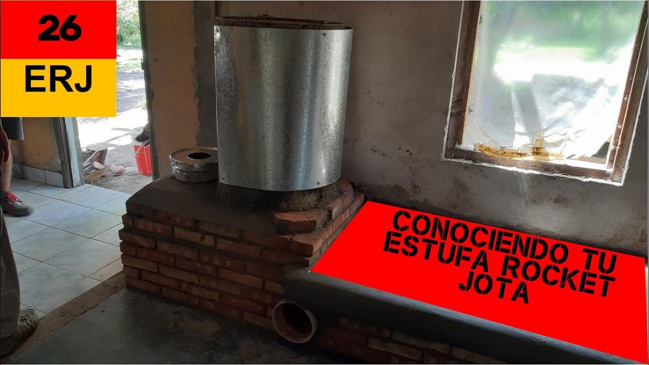 Partes de una estufa Rocket JOTA
