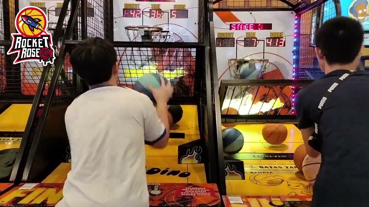 Senior Arcade VS Junior Arcade! Street Basketball Arcade Sparing PK KMD VS FULBERT