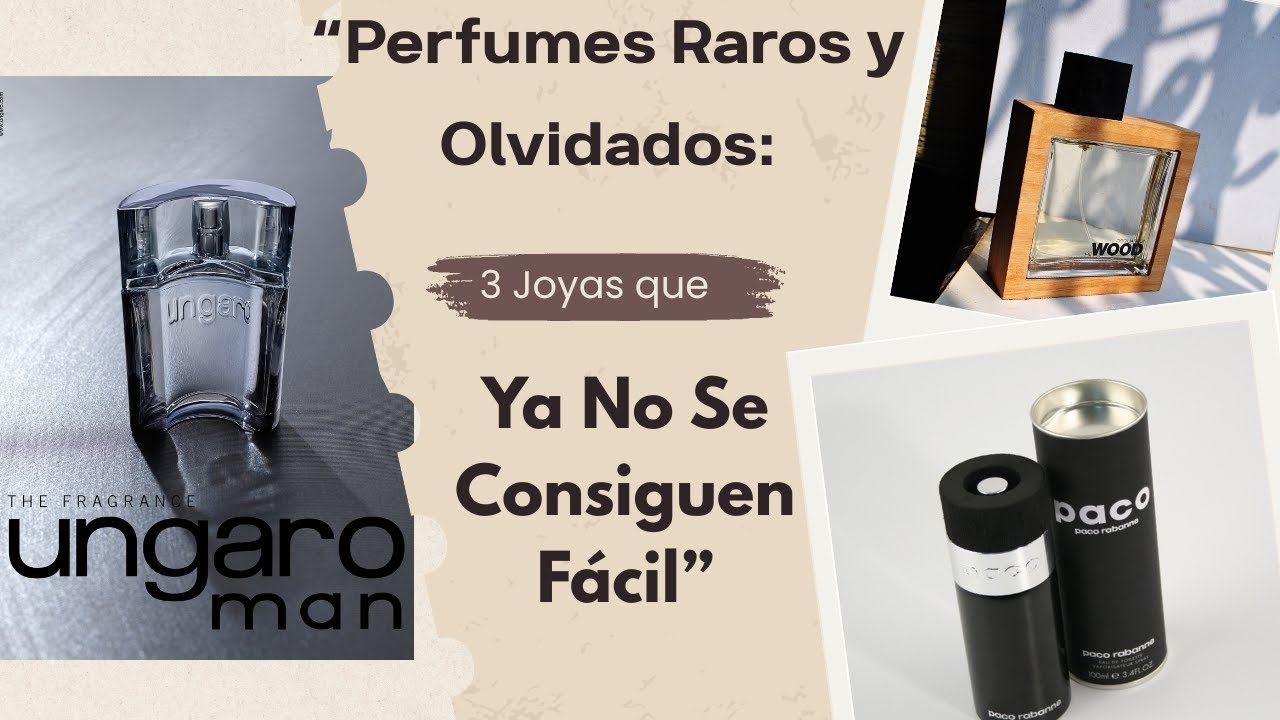“Perfumes Raros y Olvidados: 3 Joyas que Ya No Se Consiguen Fácil”