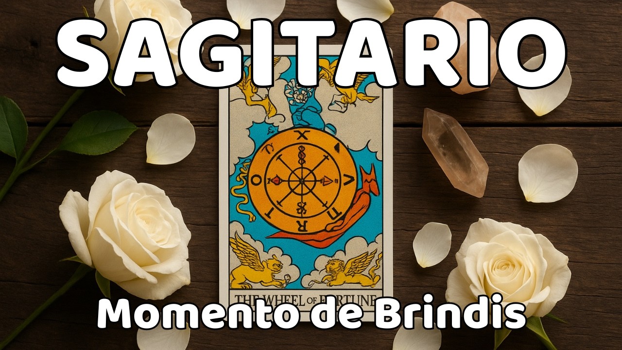 Sagitario ⚡ Momento de Brindis: La Celebración Llega y Alguien No Te Saca de la Mente! Tarot Hoy