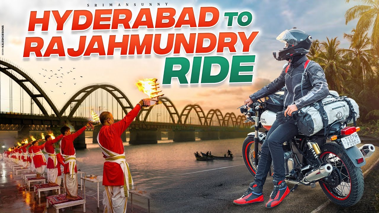 SANKRANTI SERIES DAY-1|| HYDERABAD TO RAJAHMUNDRY || KONASEEMA || TELUGU MOTOVLOG || SRIMANSUNNY