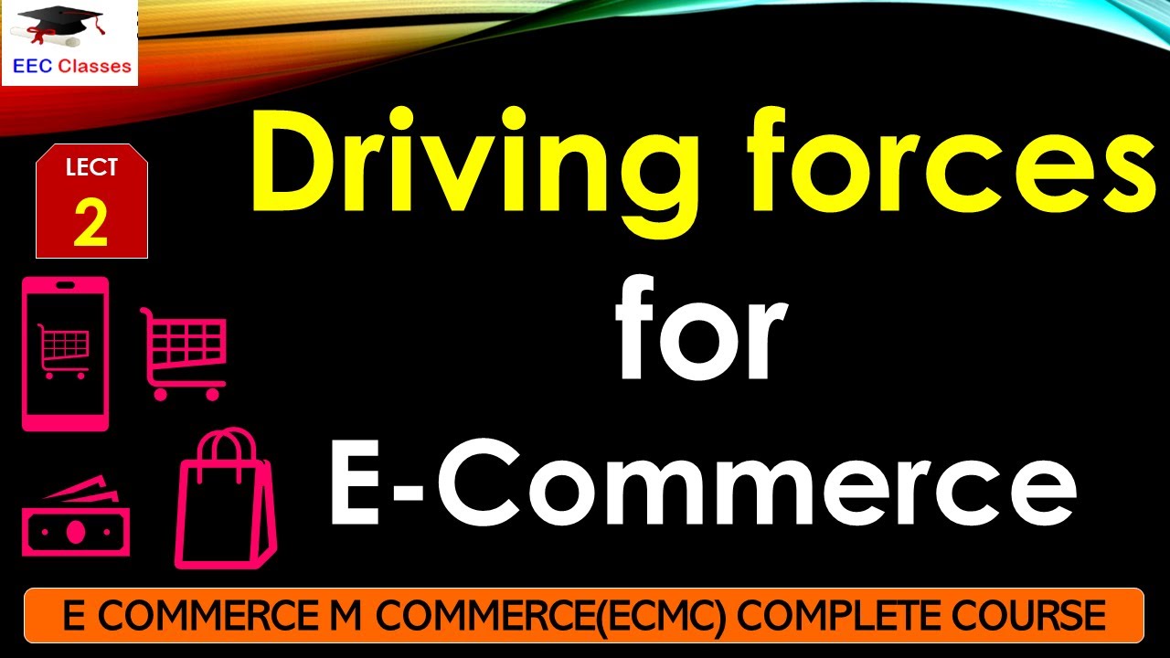 L2: Driving forces for E-Commerce | E Commerce and M Commerce(ECMC) Lectures in Hindi