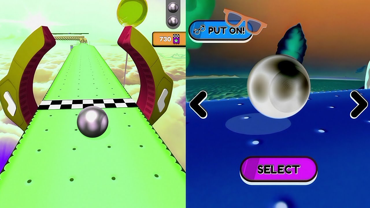 🌝🔥🌚Going Balls, SpeedRun Vs Reverse Video Gameplay Part 375