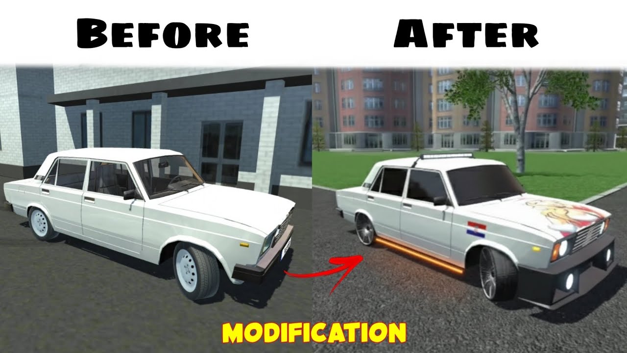 BEFORE VS AFTER: Lada 2107 Full Modification 🔥 Car Simulator 2 New Update 2026