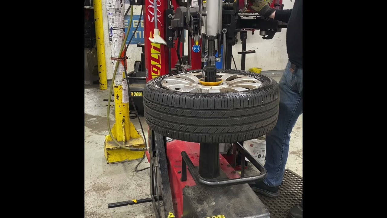 How To Changing Tires Corghi 5000