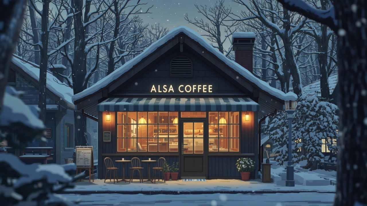 Relaxing cafe jazz ambience supports deep concentration and steady, productive work sessions