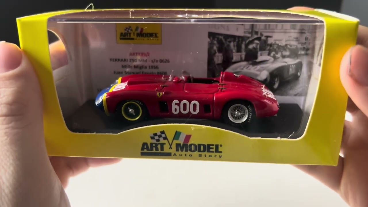 Art Model Ferrari 290 Mm Milgia 1956 J.M.Fangio (ART339/2) 