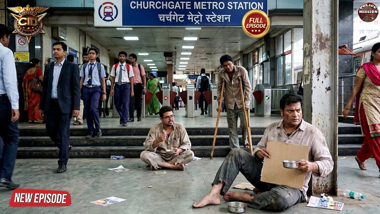 CID ने Churchgate स्टेशन पर भिखारी का भेष ले कर खुनी का किया पर्दाफाश | CID | Mystery | New Episode