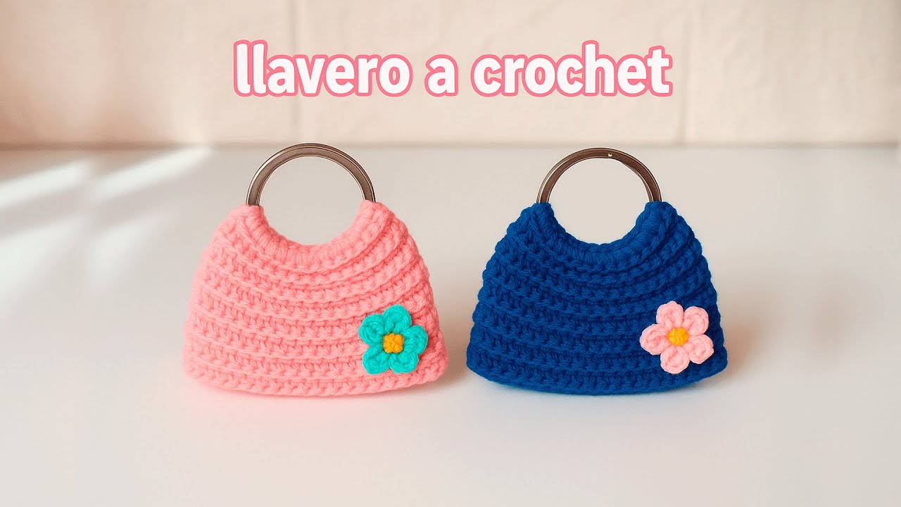 ¡Haz tus propias mini carteritas para llaveros fácil y rápido!