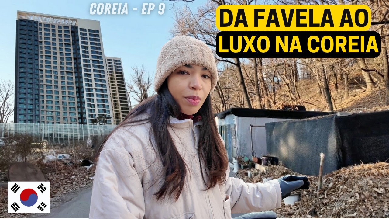 FUI DA FAVELA AO LUXO DE SEUL: O Contraste Brutal
