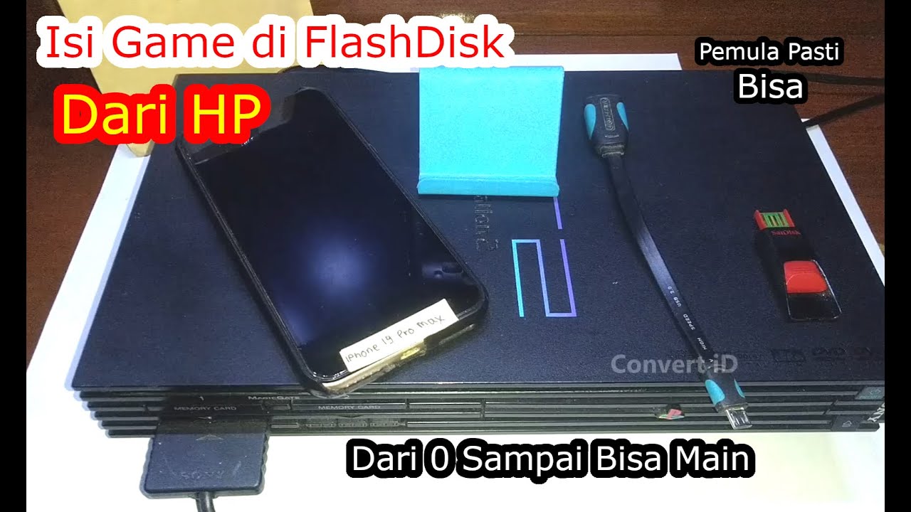 Cara Isi Game di Flashdisk Menggunakan HP