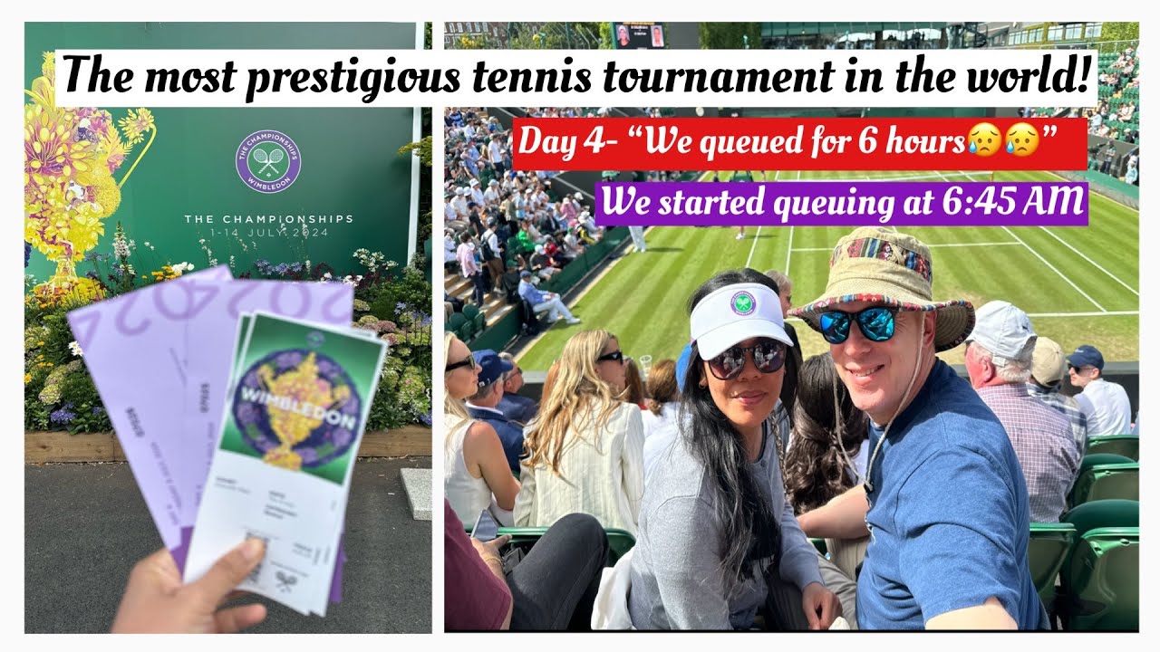 WIMBLEDON EXPERIENCE||The longest queue I’ve been to and I will never do it again unless invited.
