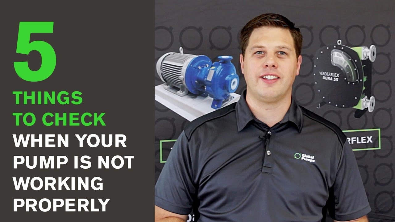 Pump problems? Check these 5 things when your pump's not working correctly - Global Pumps Australia