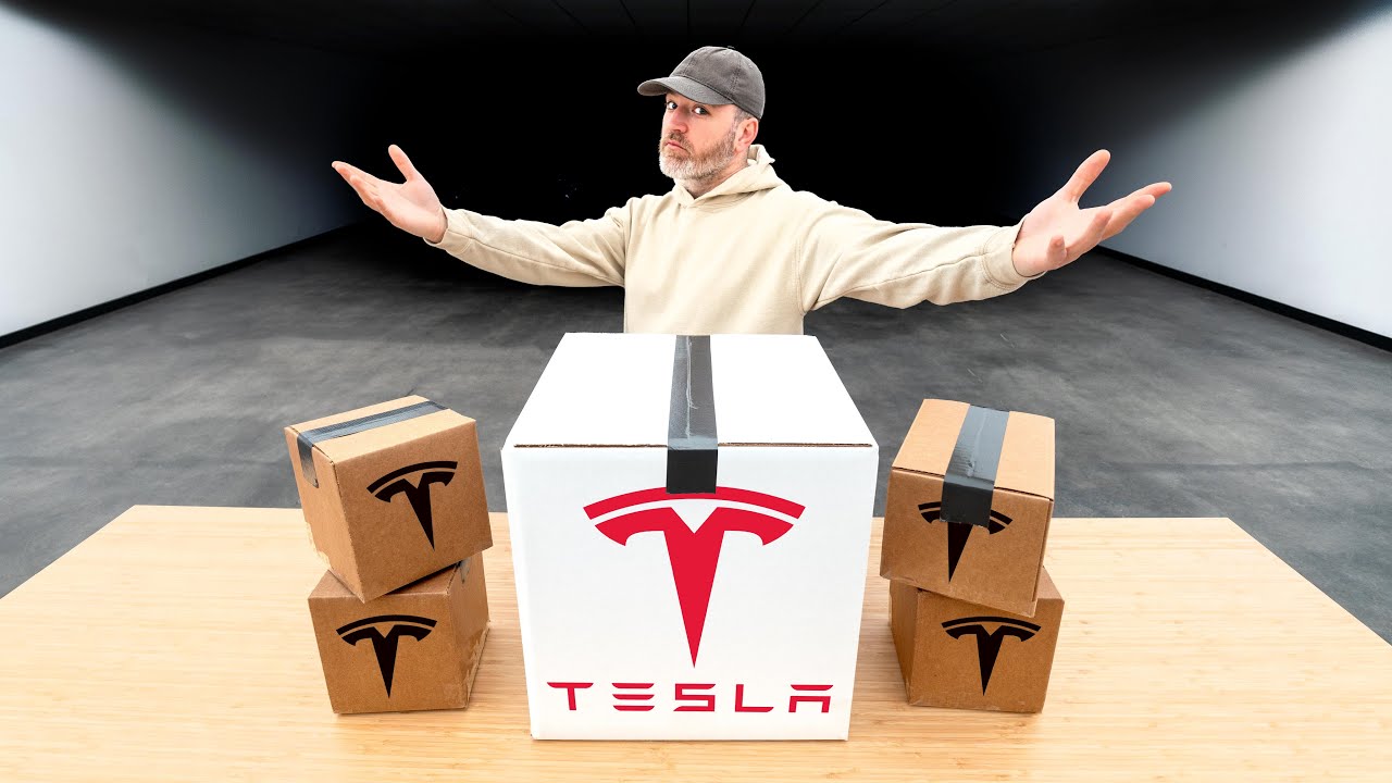 Самая масштабная распаковка TESLA...