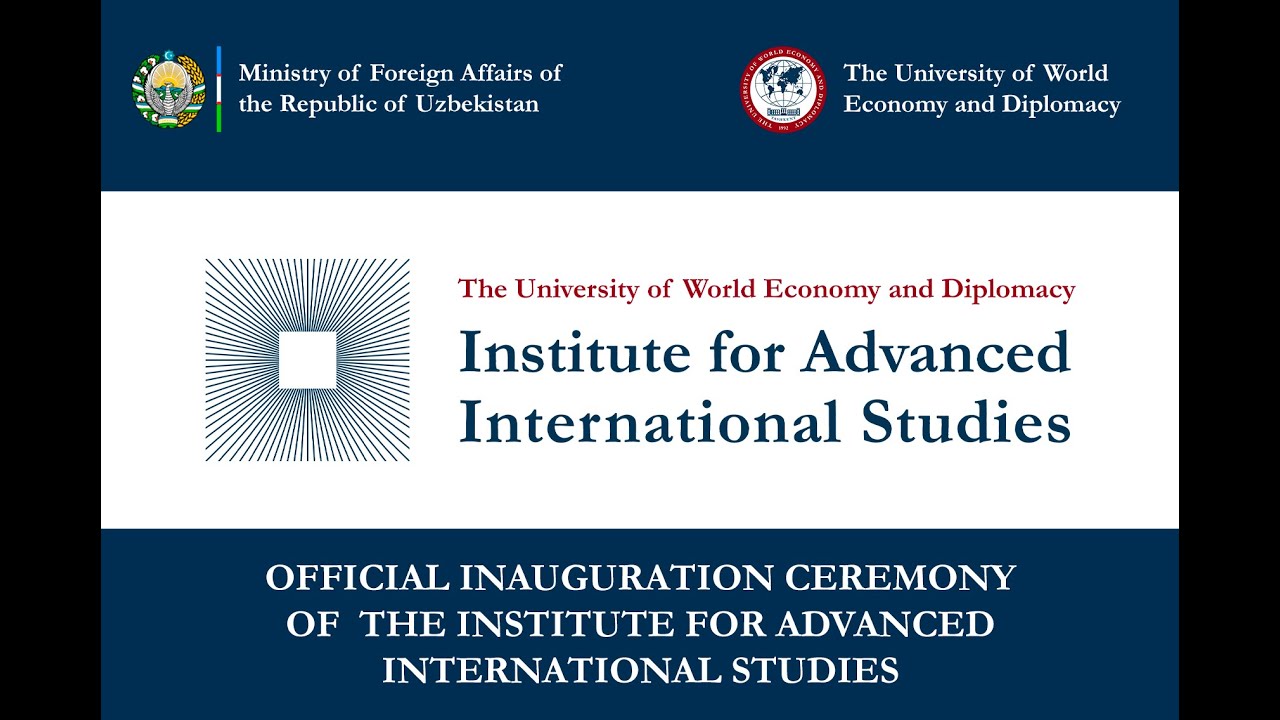 Official Inauguration of the Institute for Advanced International Studies
