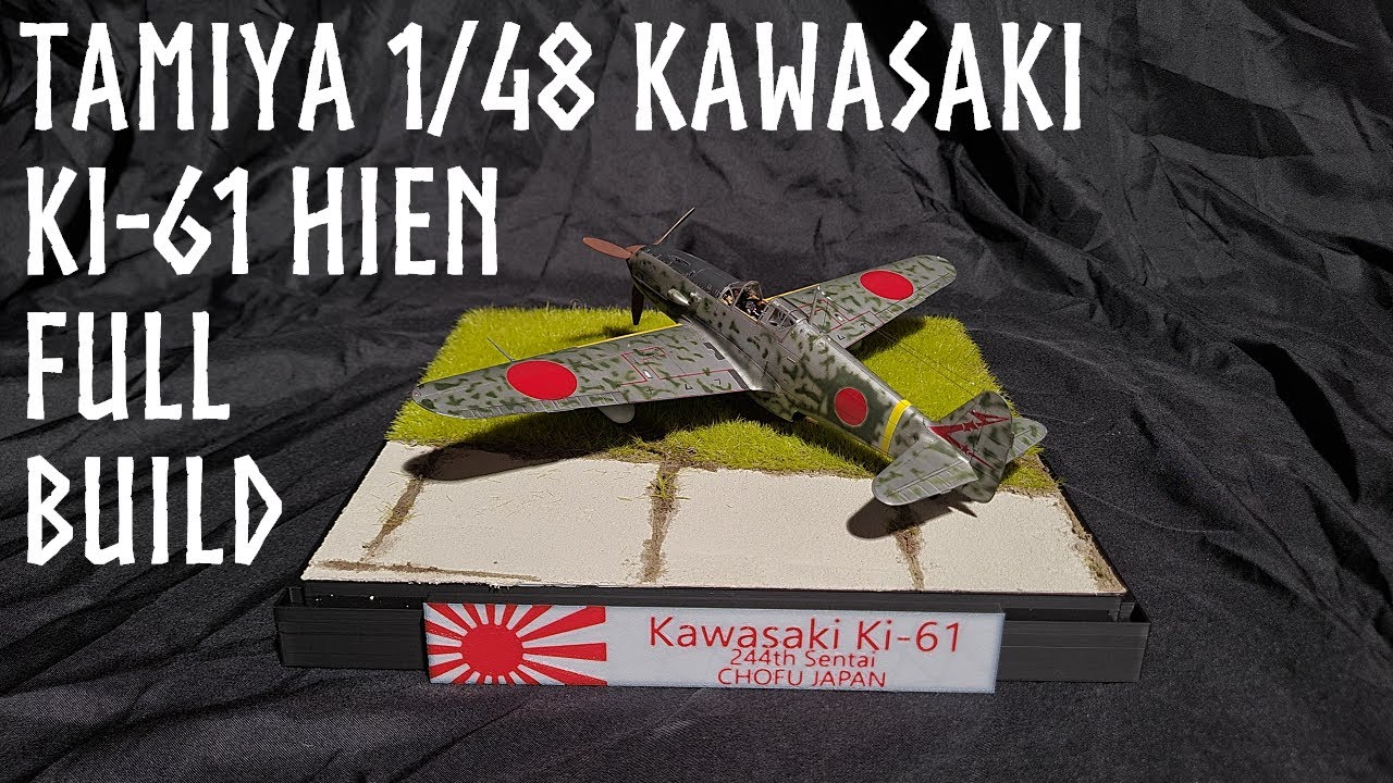 Tamiya 1/48 Kawasaki Ki-61 Hien of the 244th Sentai Chofu Japan