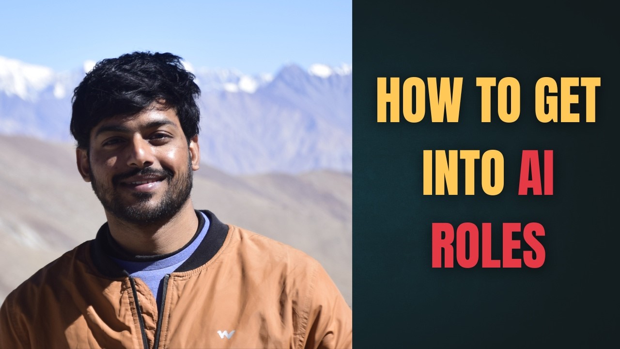 How to get into AI roles