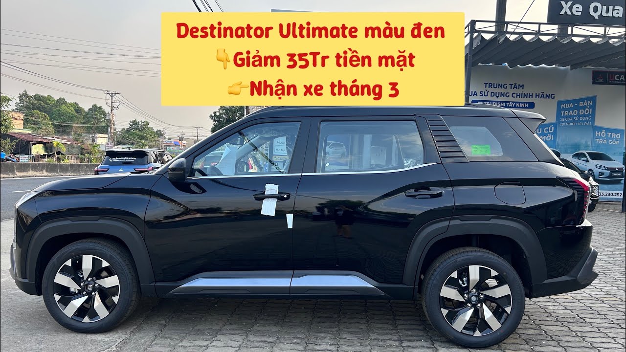 Destinator Ultimate màu đen | Ưu đãi 35Tr tiền mặt | Giao xe tháng 3 #destinator #mitsubishi 