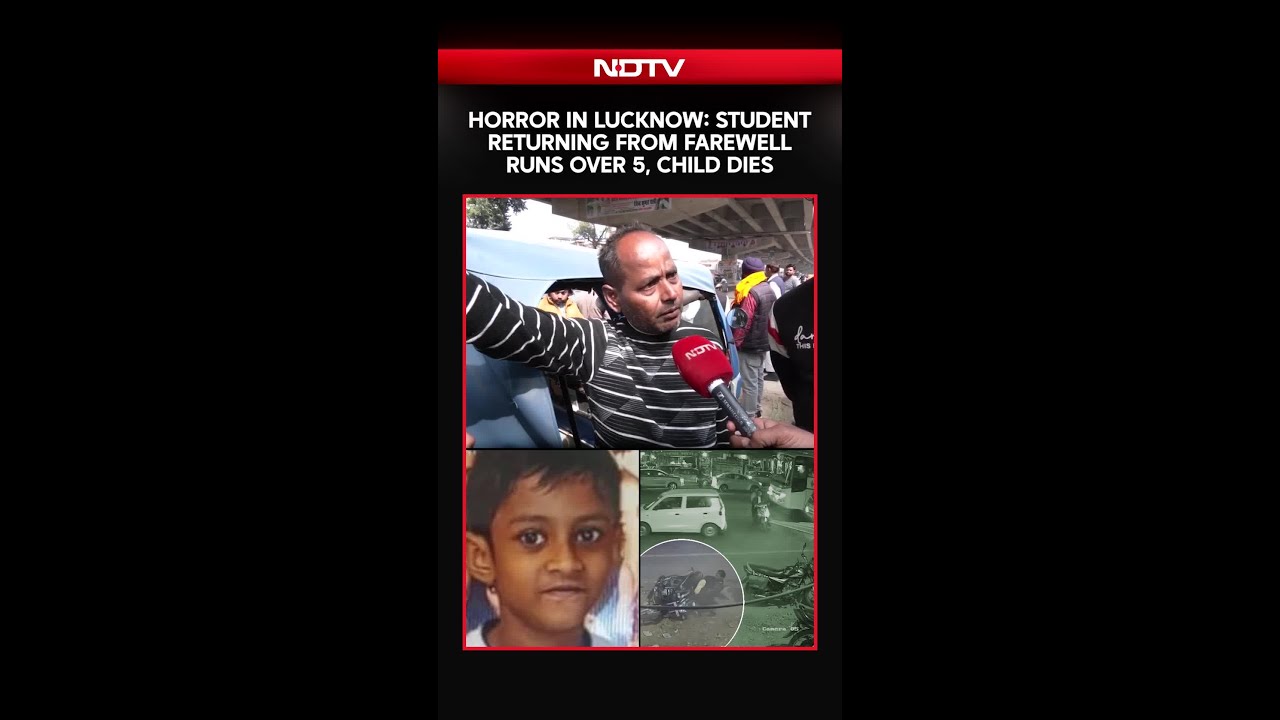 Horror In Lucknow: Student Returning From Farewell Runs Over 5, Child Dies