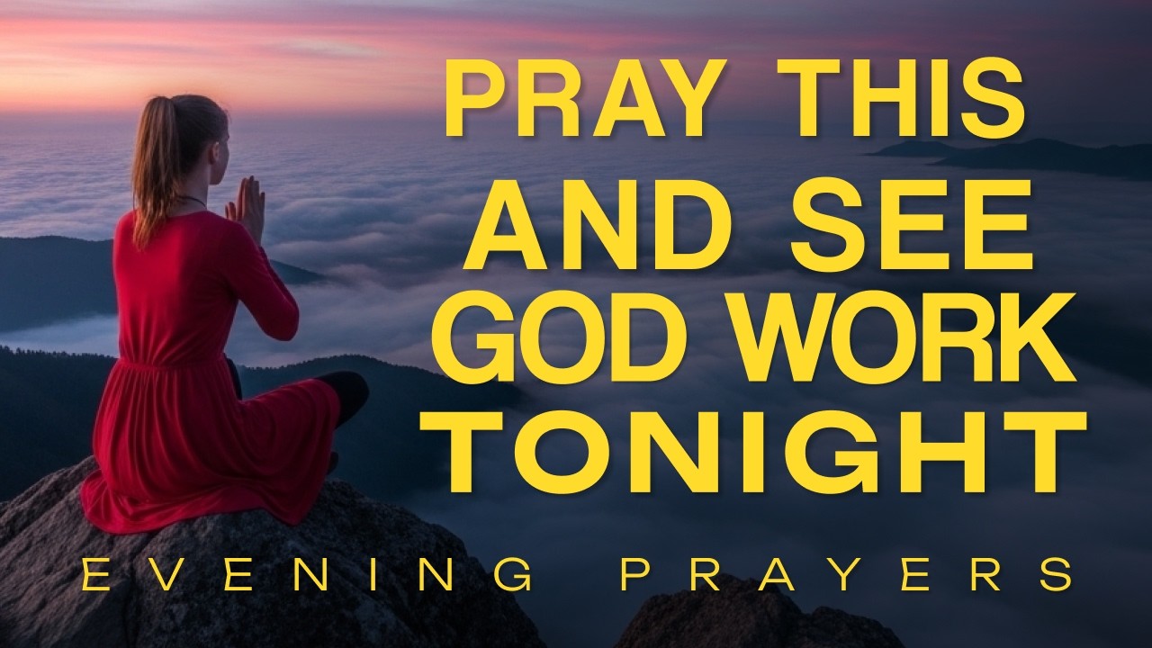 See God's Work After This Prayer | Lord Rest With Me Today