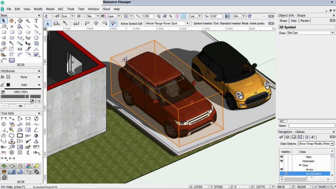 Session 10.1 - Vectorworks 2017 Architect Asia Course