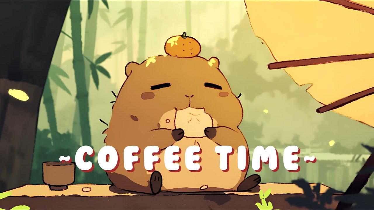 Capybara Music Channel | Chill Beats to Help You Relax 🦫 🎵 ✨