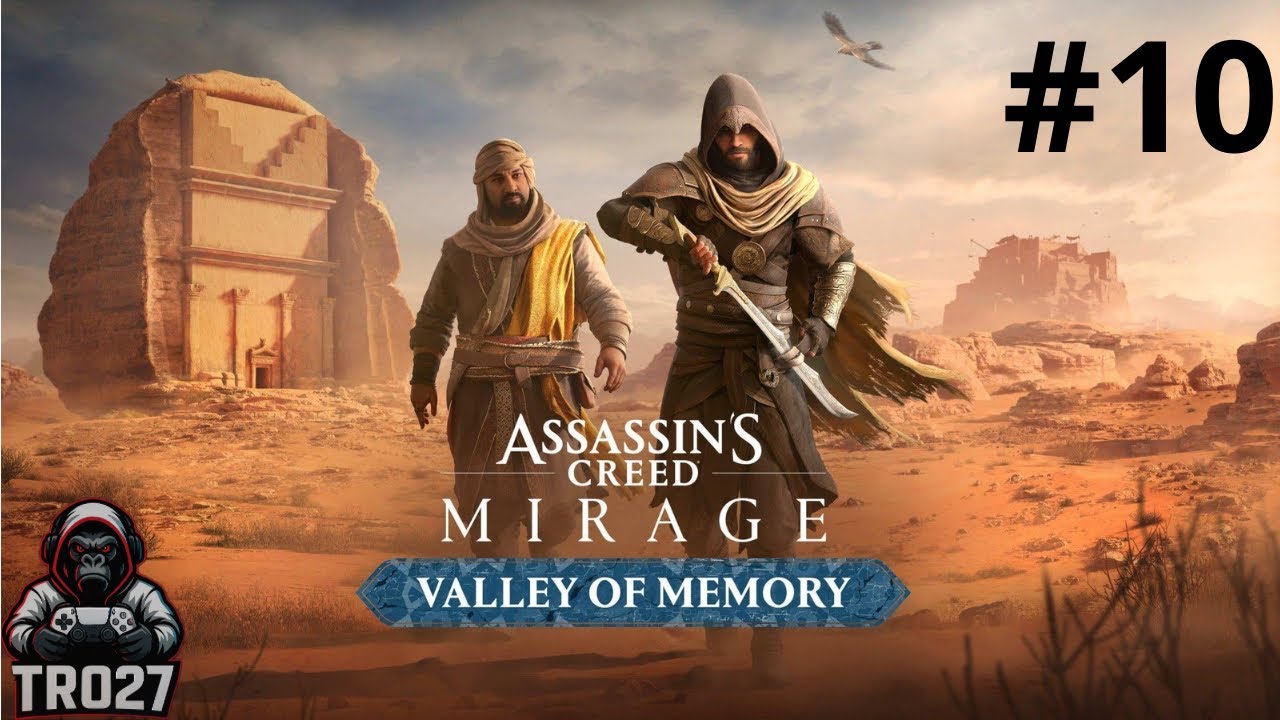 AC Mirage #10 Valley of Memory DLC Ending | No Commentary | [🇬🇧]