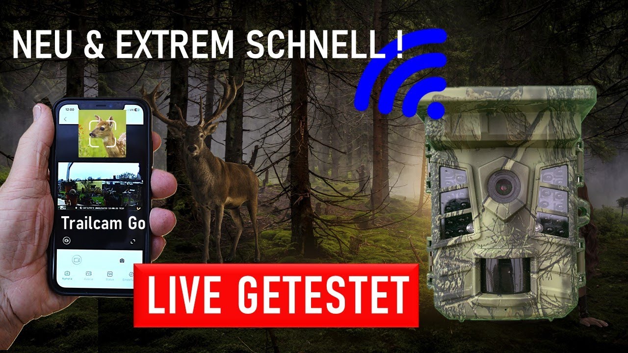 TrailCam GO die aktuell beste und schnellste App für Wildkameras