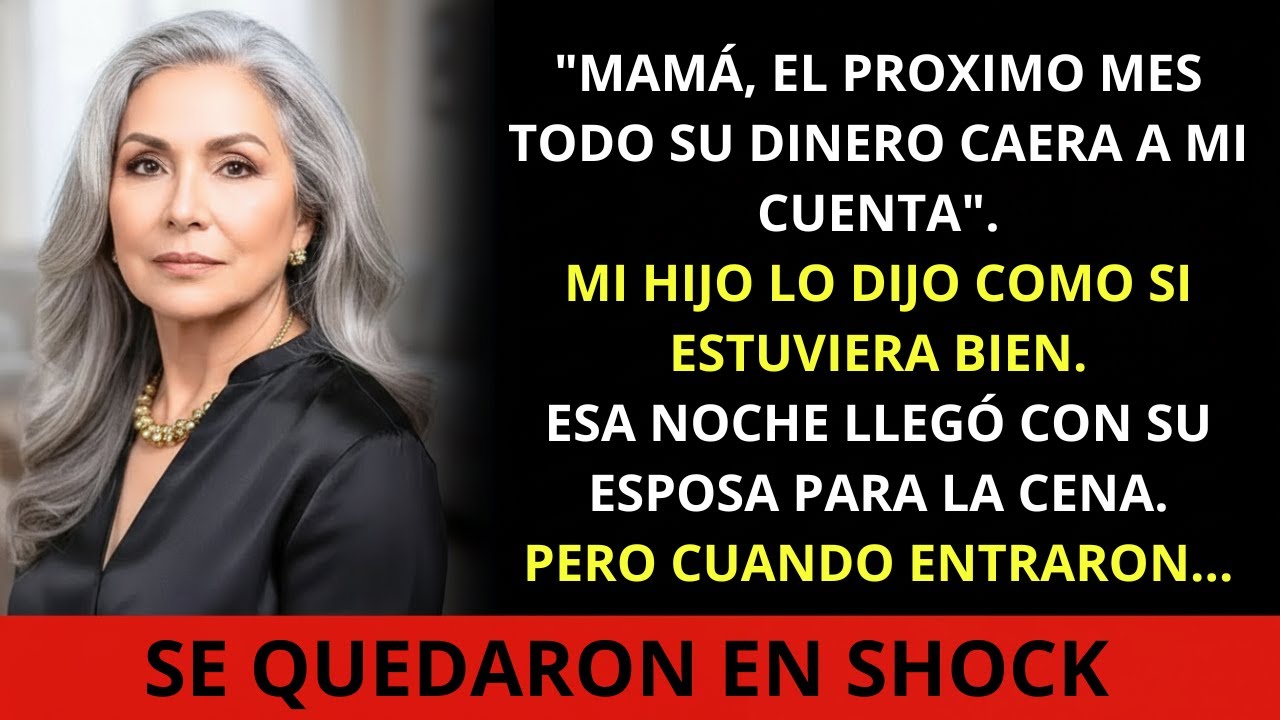 Mi Hijo Quiso Controlar Mi Dinero… Hasta Que Descubrió lo que Yo Había Preparado en Silencio