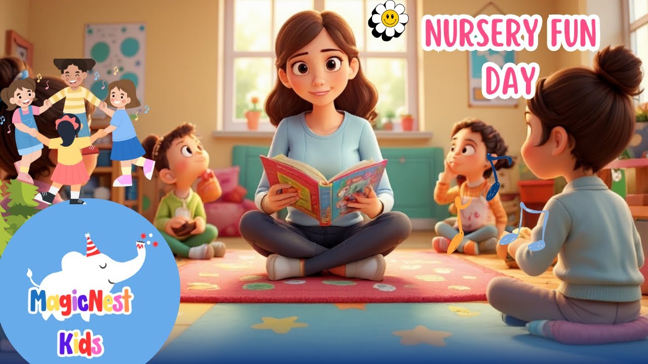 Sing Along Kids Song 🎶 | Nursery Fun 💖Magic Nest Kids-Nursery Rhymes, Kids Song